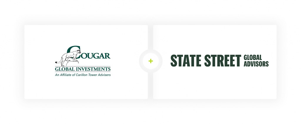 Cougar Global Investments and State Street Global Advisors Logos